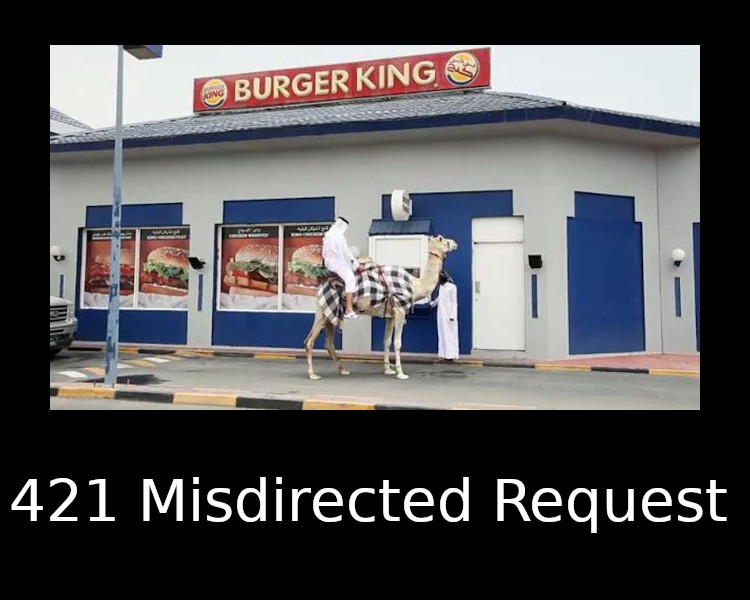 421 Misdirected Request