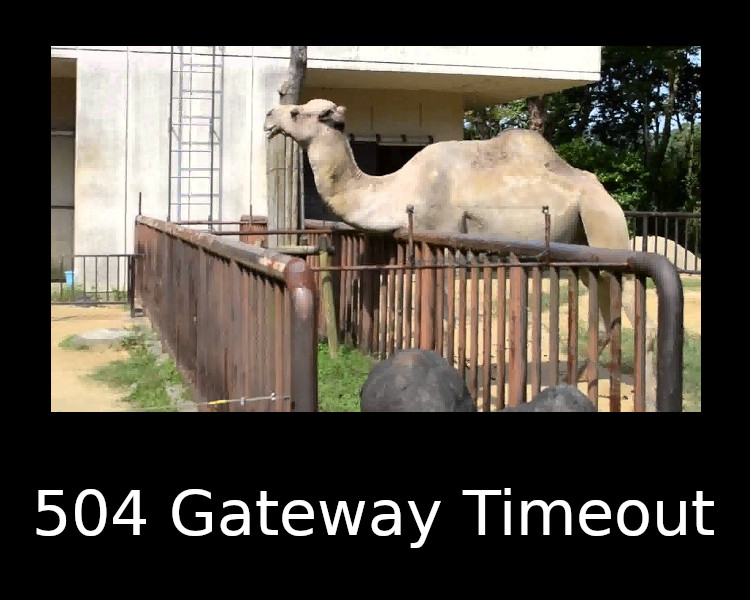 504 Gateway Timeout