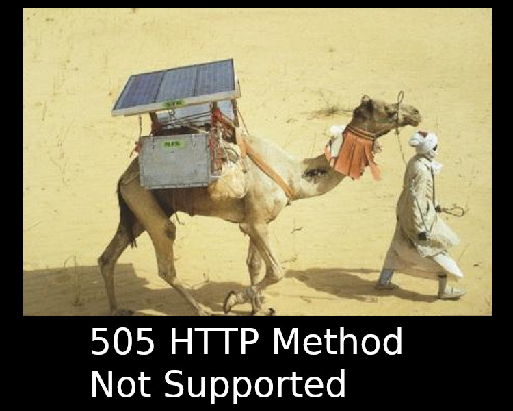 505 HTTP Version Not Supported